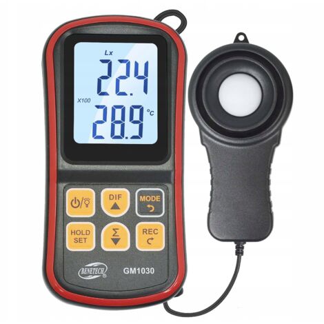 MEDIDOR LUX CON SONDA LUXOMETRO BLUETOOTH