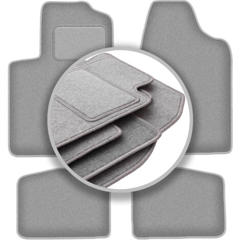 Alfombrillas grises para coche: Chrysler Sebring II sedán (2003-2007) (1/5)