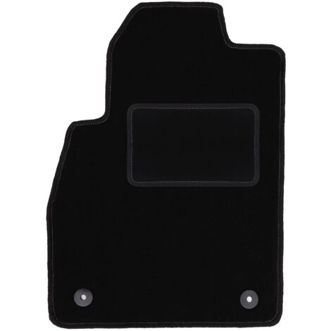 Alfombrilla de conductor negra para: Opel Astra J hatchback, sedán, station wagon, sports tourer (2009-2015)