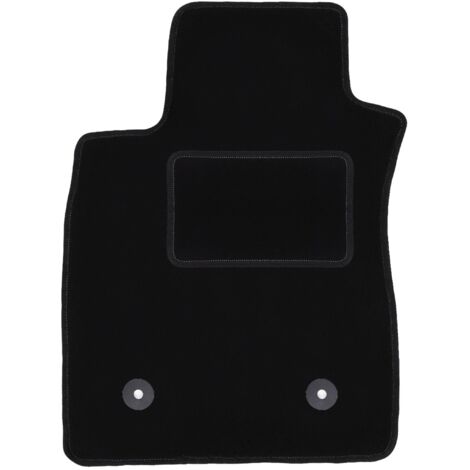 Alfombrilla de terciopelo para el conductor para: Renault Clio IV Grandtour, familiar, hatchback (2013-) negra (1/5)