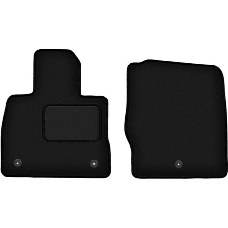 Juego De Alfombrillas Delanteras De Terciopelo Para Dacia Logan II/Dacia Logan II MCV (2012-2020) - 2 Piezas - Ajuste Perfecto