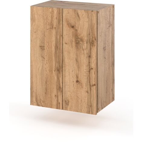 Armario de baño suspendido Wotan Oak de 40 cm
