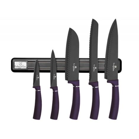 Juego de cuchillos magnéticos BERLINGER HAUS Purple Eclipse BH-2681, 6 piezas (1/3)