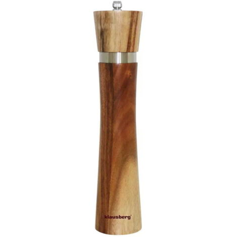 Molinillo de pimienta de acacia 25 cm KLAUSBERG KB-7592