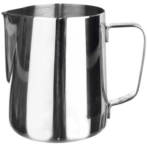 Jarra de leche de acero inoxidable para espumar leche, 350 ml. (1/5)