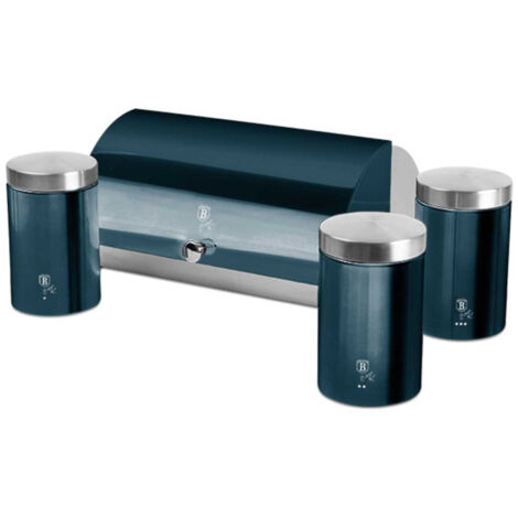SET DE PANERA CON RECIPIENTE BERLINGER HAUS BH-6734 AGUAMARINA (1/3)