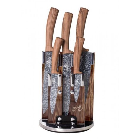 JUEGO DE 5 CUCHILLOS EN STAND BERLINGER HAUS BH-2160 (1/5)