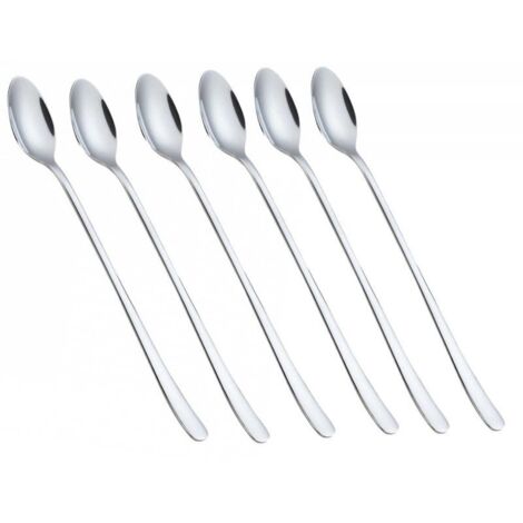CUCHARA DE CÓCTEL 6 uds. PARA LATTE KH-1340 brillo (1/2)