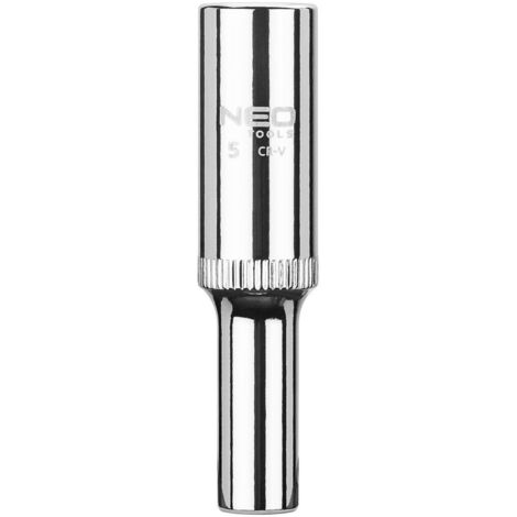 Vaso hexagonal largo de 1/4", 5 mm, superlock (1/2)