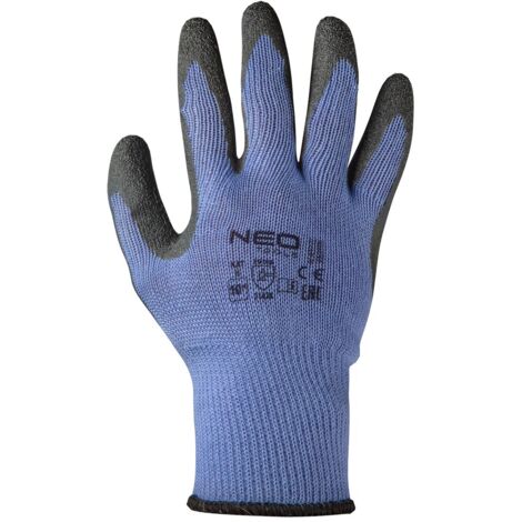 Guantes De Trabajo, Recubiertos De Látex De Algodón/poliéster, 2143X