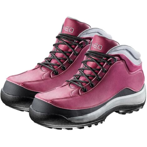 Botas de trabajo para mujer, S3 SRC, de piel, sin metal, talla 40, CE (1/3)