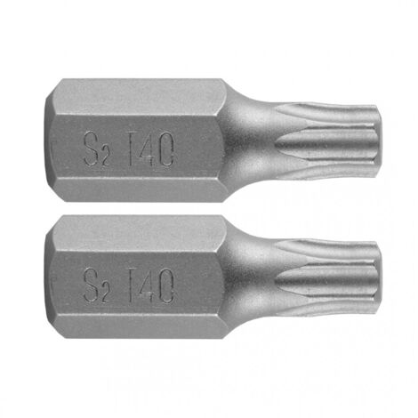 Punta Torx T40 x 30 mm, S2 x 2 unidades. (1/3)