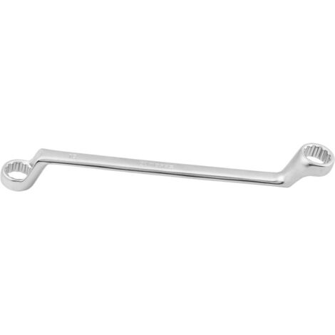 Llave de anillo acodada de 16 x 17 mm