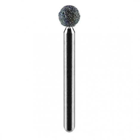 Bola de piedra de amolar de 6 mm, vástago de 3,2 mm, 3 unidades. (1/3)