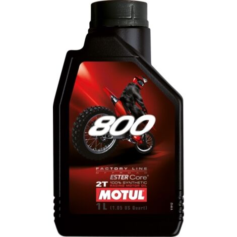 Aceite de mezcla de combustible original MOTUL 800 2T OFF ROAD 1L Cross Quad