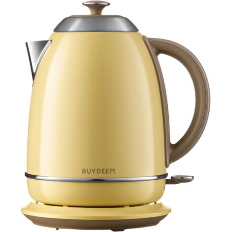 BUYDEEM Czajnik Elektryczny, modelo K640, color Mellow Yellow, UE