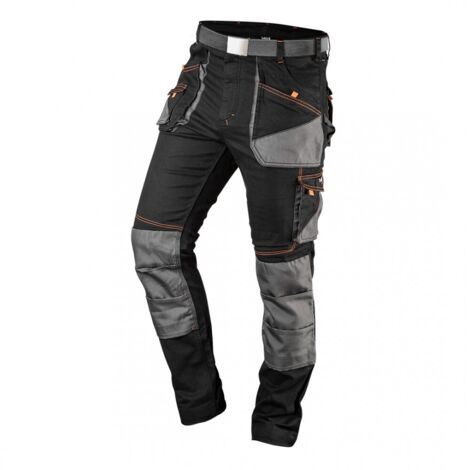 Pantalones de trabajo ajustados HD, cinturón, talla XS (1/5)