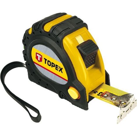 Cinta métrica de acero de 2 m x 16 mm, magnética (1/2)