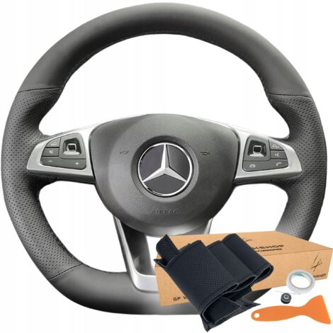 FUNDA DE VOLANTE PARA MERCEDES BENZ GLC X253 CLA C117 W205 W246