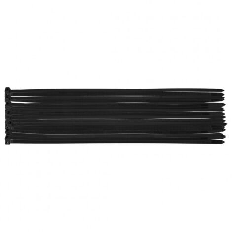Bridas para cables Extreme de 7,6 × 400 mm, negras, 50 unidades. (1/5)