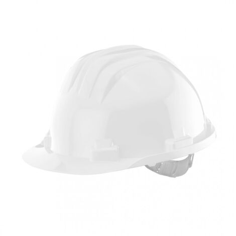 Casco de seguridad certificado, blanco (1/4)