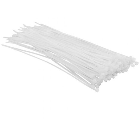 Bridas para cables de 2,5 x 200 mm, 100 unidades. (1/2)