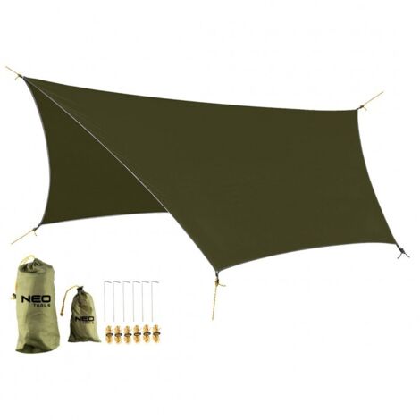 Lona impermeable NEO TOOLS 360x290cm - Vivac, Camping (1/3)