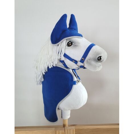 Conjunto Hobby Horse A3: Manta + Sombreros para moscas - Azul aciano (1/5)