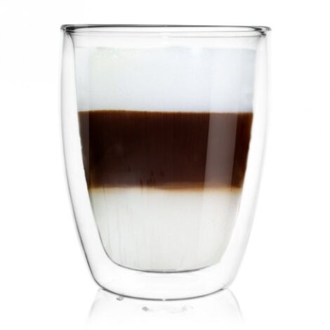Vaso térmico de doble pared para café con leche de 330 ml. (1/4)