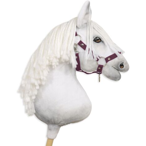 Cabestro ajustable Hobby Horse A3 - Color ciruela (1/3)