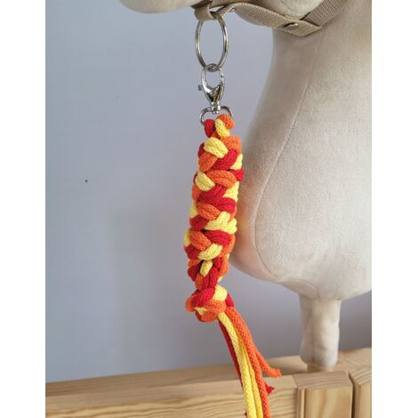 Cuerda de plomo para caballito de juguete - Roja/Naranja/Amarillo (1/2)