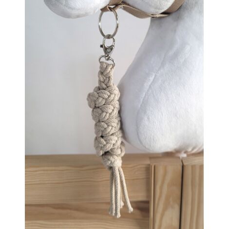 Cuerda de plomo para caballito de juguete - Beige (1/2)