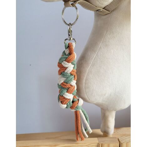 Cuerda de amarre para caballito de juguete - beige claro/pistacho/terracota (1/2)