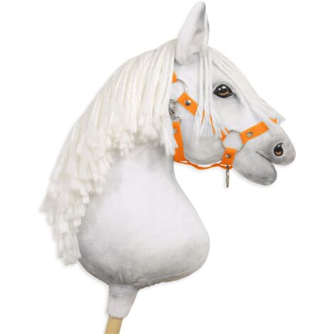 Cabestro ajustable Hobby Horse A3 - Naranja neón (1/4)