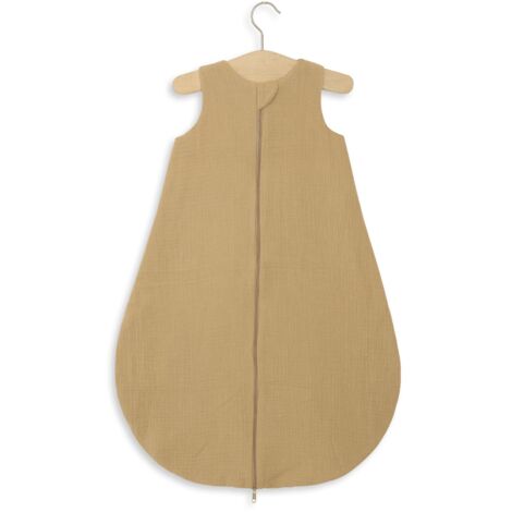 Saco de dormir de muselina redondeado para niños M 6-12 meses verano TOG 1.0 - camel (1/5)
