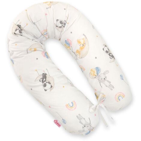Almohada de embarazo más larga para que las embarazadas duerman + funda extraíble - Globos (1/5)