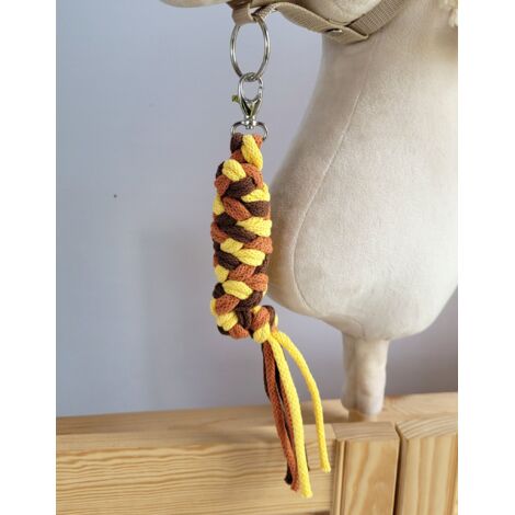 Cuerda de plomo para caballito de juguete - Amarillo/Terracota/Marrón (1/2)