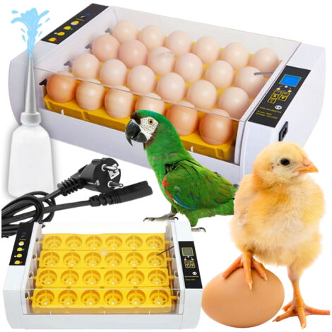 Incubadora, nacedora, incubadora automática, ovoscopio digital, volteo de huevos 24 horas