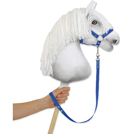 Correa de cincha para caballito de juguete - Azul (1/2)