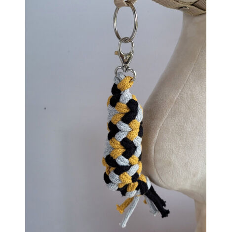 Cuerda de plomo para caballito de juguete - Mostaza/Gris/Negro (1/2)