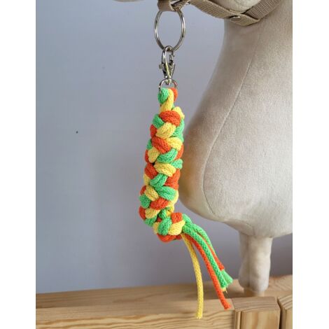 Cuerda de plomo para caballito de juguete - Amarillo/Verde claro/Naranja (1/2)