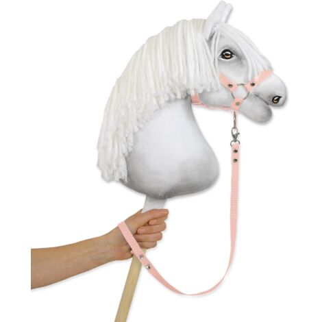 Cuerda guía de cinta Hobby Horse - rosa empolvado (1/2)