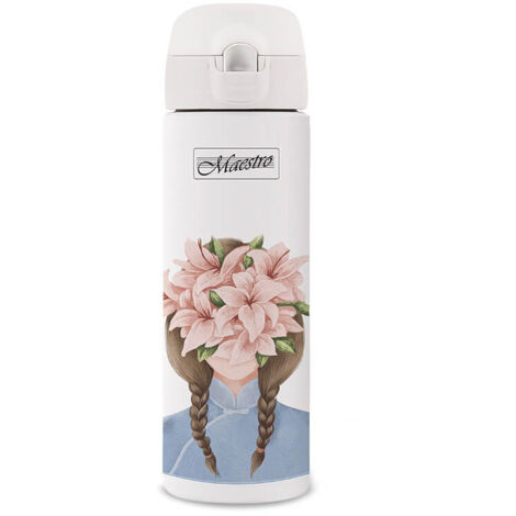 Taza térmica Maestro de 400 ml con diseño de niña  MR-1634-B (1/3)