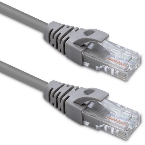 Cable de conexión UTP Qoltec  CAT5e  2 x RJ-45  1,5 m  Alta velocidad  Dorado (1/5)