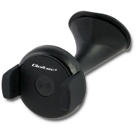 Cargador inductivo para coche Qoltec de 5 W 5 V 1 A Micro USB (1/5)