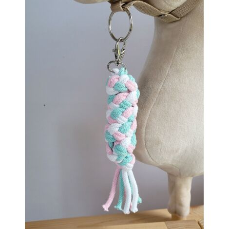 Cuerda de plomo para caballito de juguete - Rosa claro/Menta/Blanco (1/2)