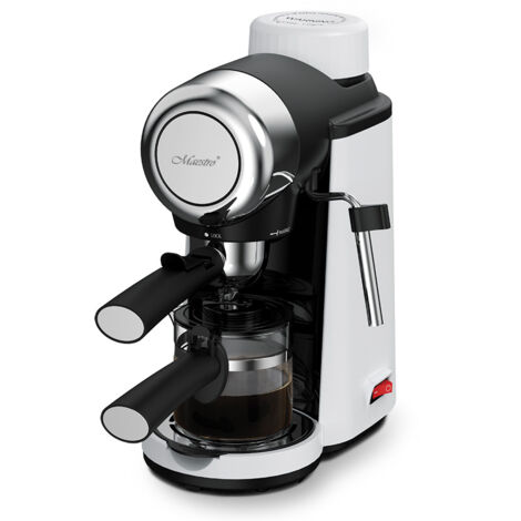Cafetera compacta de 800 W con espumador de leche  Maestro Mr-410