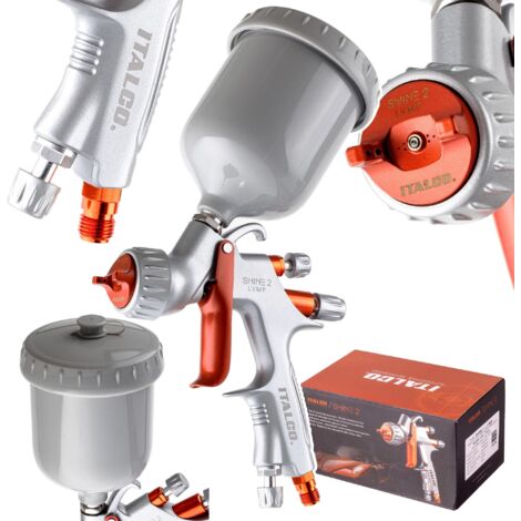 Pistola pulverizadora ITALCO SHINE 2 PREMIUM LVMP 1,4 mm PRO para pintar