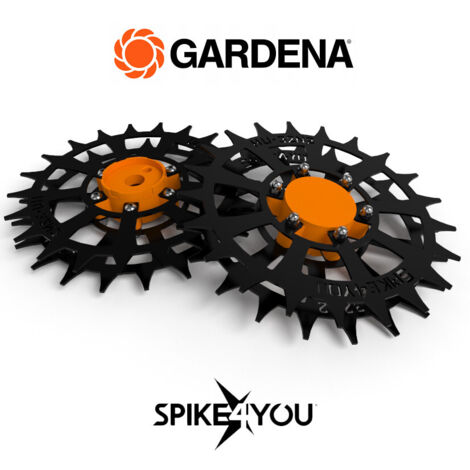 Ruedas para cortac茅sped rob贸tico GARDENA Live, Sileno City, acero inoxidable de 3 mm