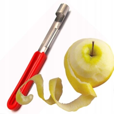 PELADOR DE VERDURAS 17,5 CM DESHUESO DE MANZANA PELADOR DE FRUTAS PULIDO (1/5)